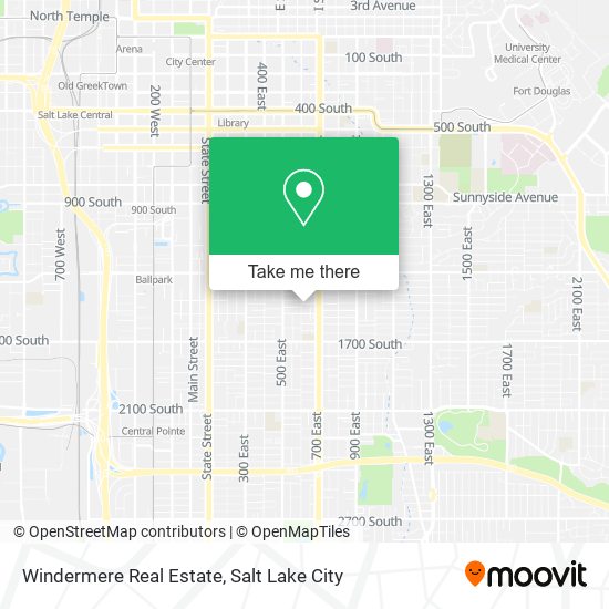 Mapa de Windermere Real Estate