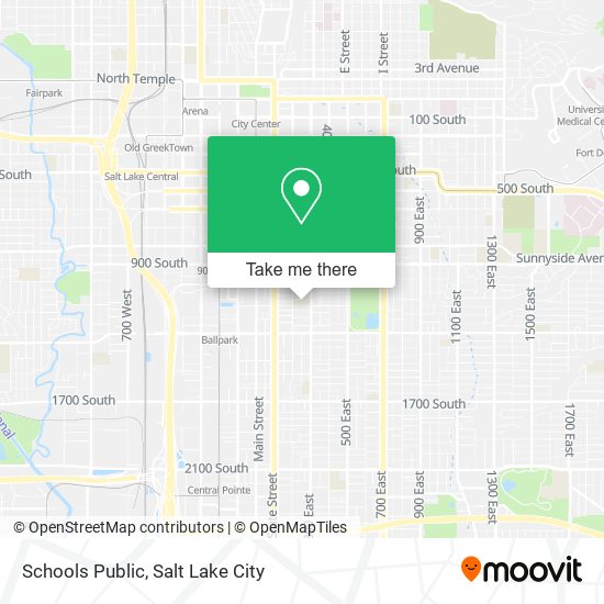 Mapa de Schools Public