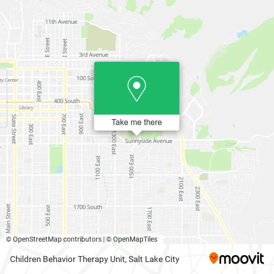 Mapa de Children Behavior Therapy Unit