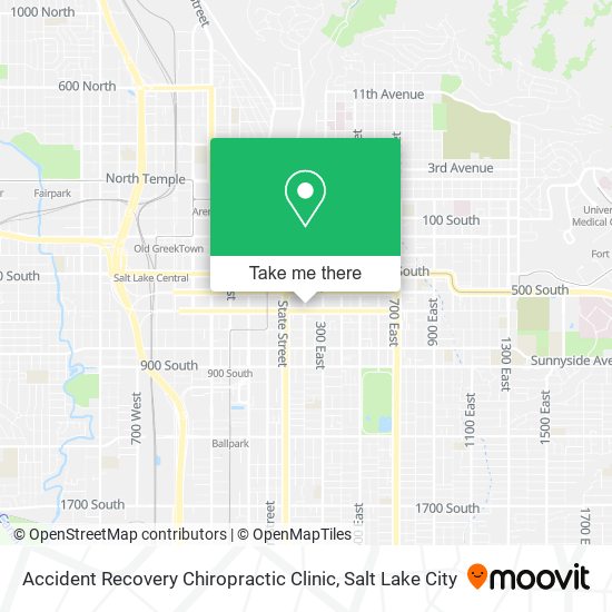 Accident Recovery Chiropractic Clinic map
