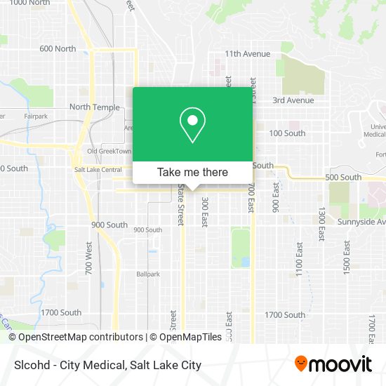 Slcohd - City Medical map