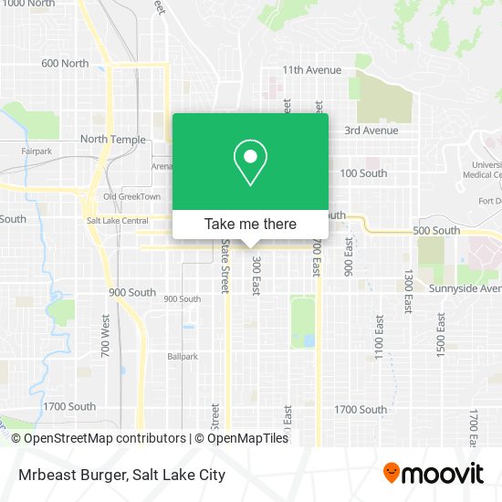 Mapa de Mrbeast Burger