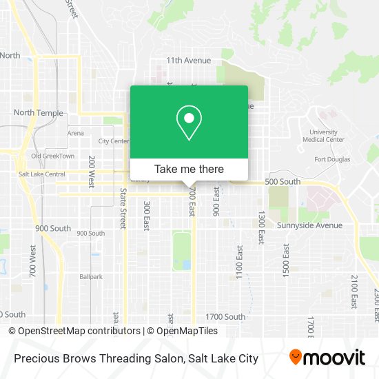 Precious Brows Threading Salon map