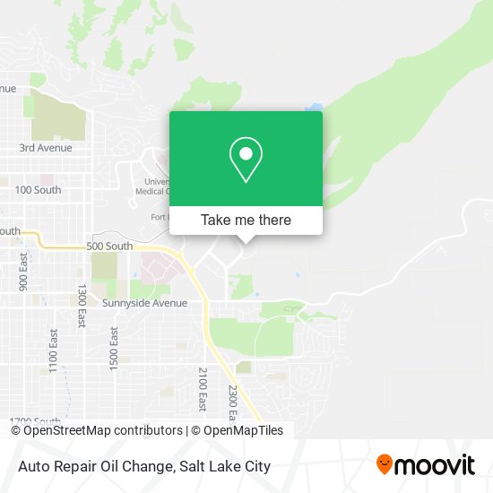 Mapa de Auto Repair Oil Change