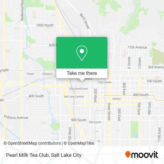 Pearl Milk Tea Club map