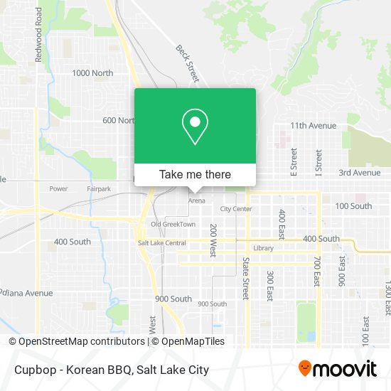 Cupbop - Korean BBQ map