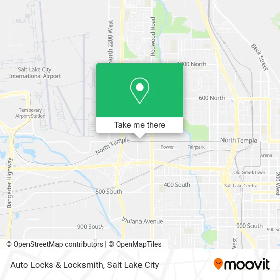 Auto Locks & Locksmith map