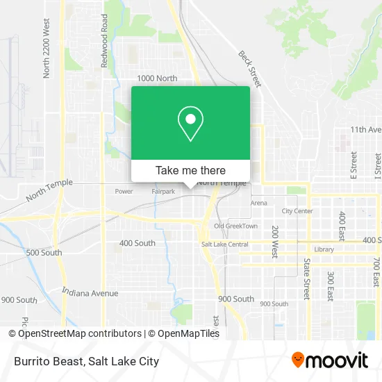 Burrito Beast map