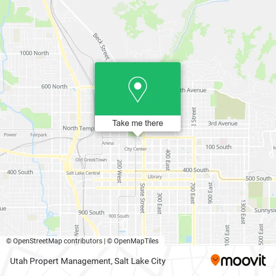 Utah Propert Management map