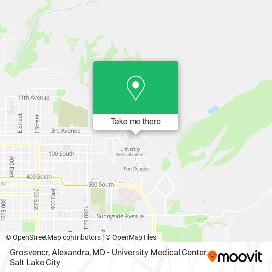 Grosvenor, Alexandra, MD - University Medical Center map