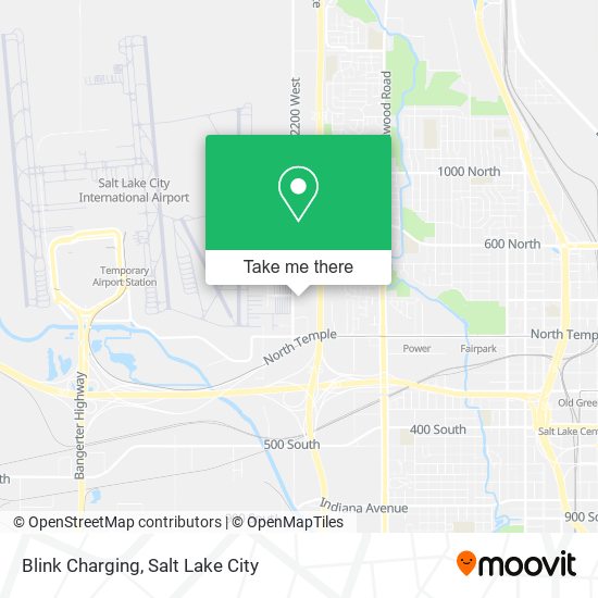Blink Charging map
