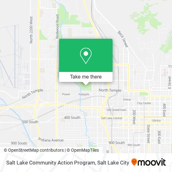 Salt Lake Community Action Program map