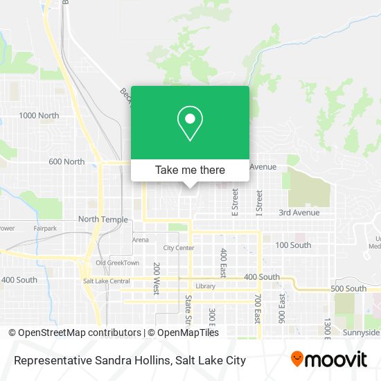 Representative Sandra Hollins map