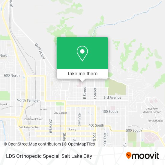 LDS Orthopedic Special map