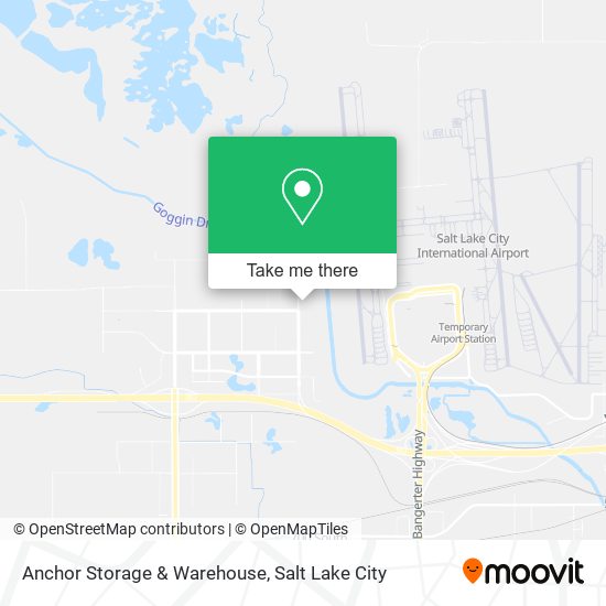 Mapa de Anchor Storage & Warehouse