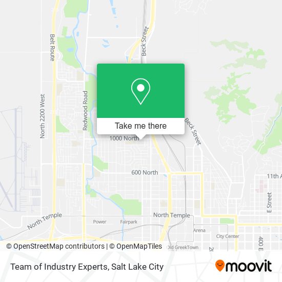 Team of Industry Experts map