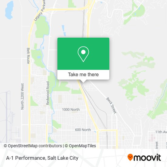 A-1 Performance map