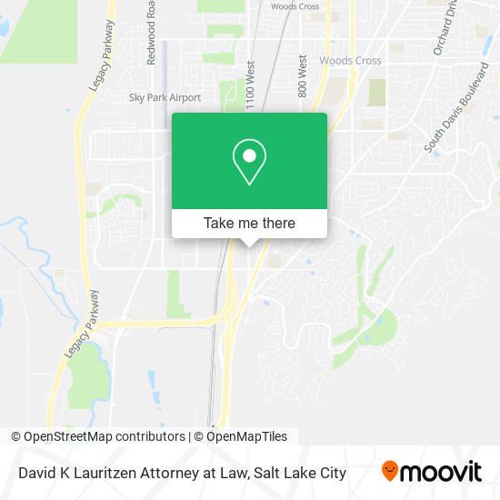 Mapa de David K Lauritzen Attorney at Law