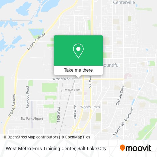 West Metro Ems Training Center map