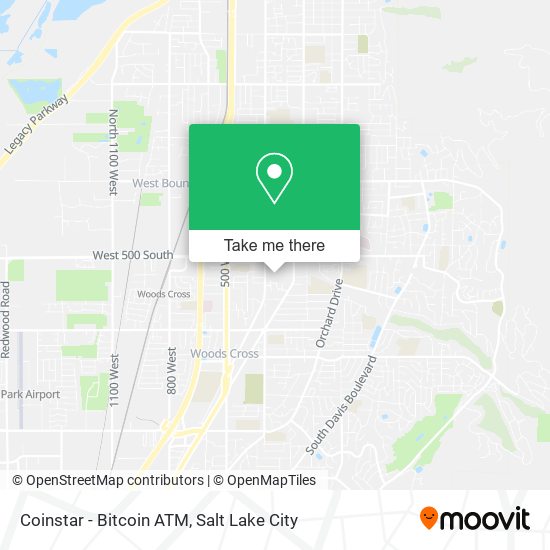 Mapa de Coinstar - Bitcoin ATM