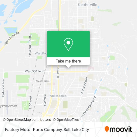 Factory Motor Parts Company map