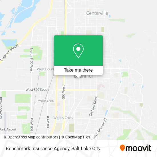 Benchmark Insurance Agency map