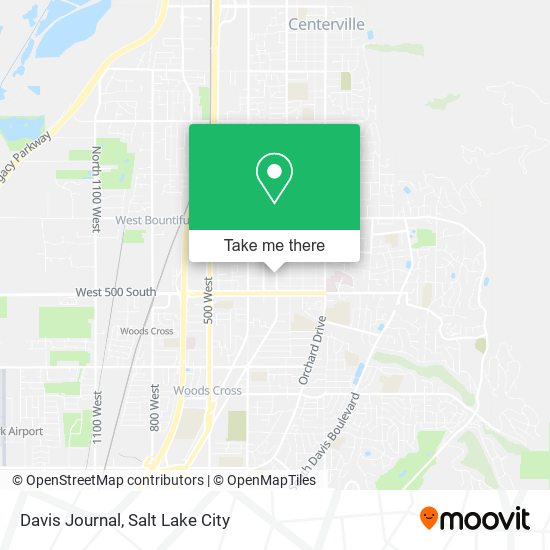 Davis Journal map