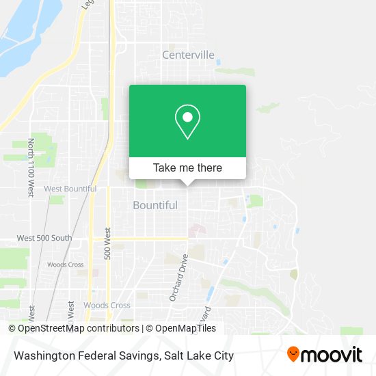 Washington Federal Savings map