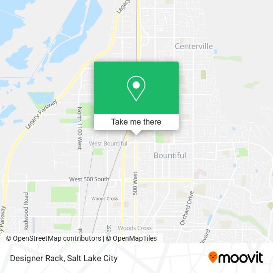 Designer Rack map