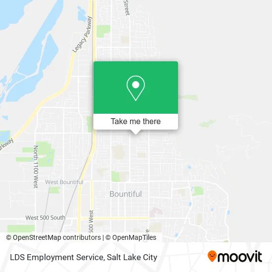 LDS Employment Service map