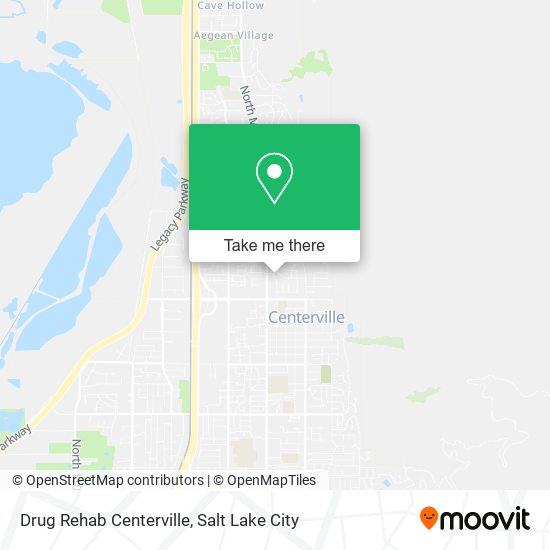 Drug Rehab Centerville map