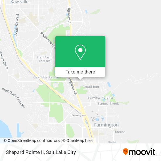 Shepard Pointe II map