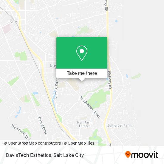 DavisTech Esthetics map