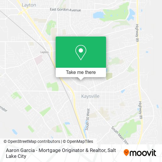 Mapa de Aaron Garcia - Mortgage Originator & Realtor