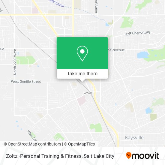 Zoltz -Personal Training & Fitness map