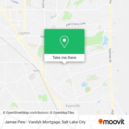 Mapa de Jamee Pew - Vandyk Mortgage