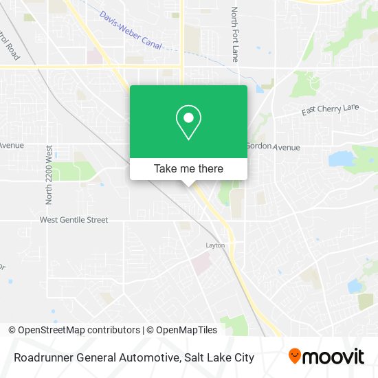 Roadrunner General Automotive map
