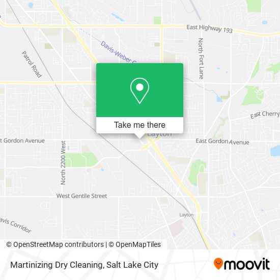 Martinizing Dry Cleaning map