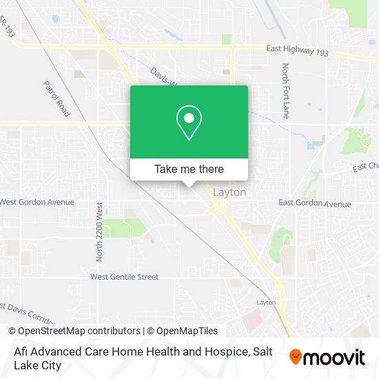 Mapa de Afi Advanced Care Home Health and Hospice