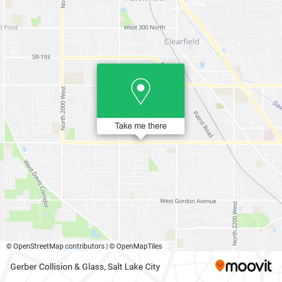 Gerber Collision & Glass map