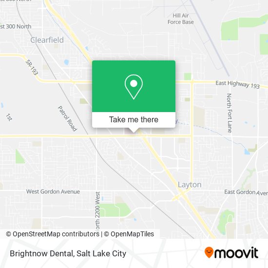 Brightnow Dental map