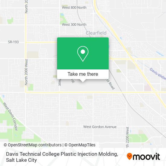 Davis Technical College Plastic Injection Molding map