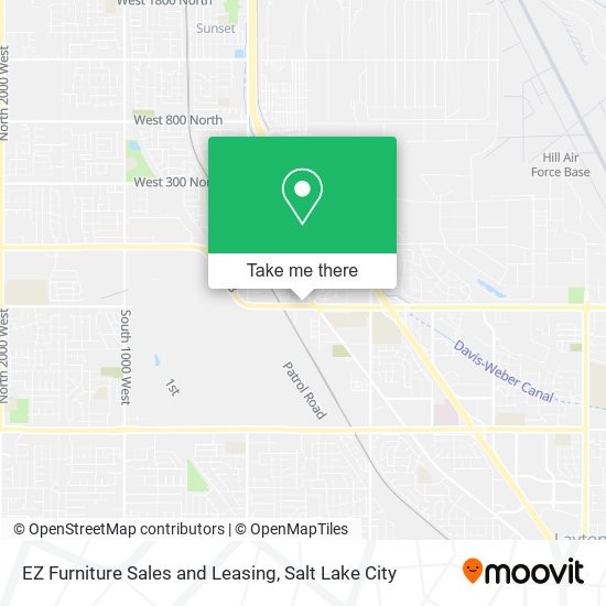 EZ Furniture Sales and Leasing map