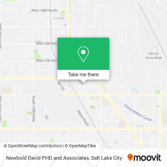 Newbold David PHD and Associates map
