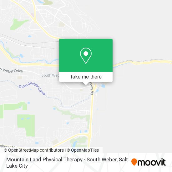 Mapa de Mountain Land Physical Therapy - South Weber