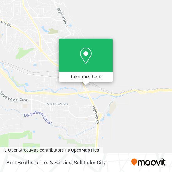 Burt Brothers Tire & Service map