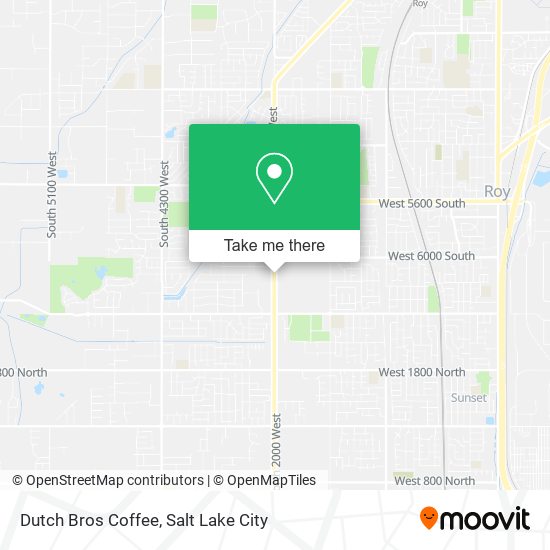 Dutch Bros Coffee map