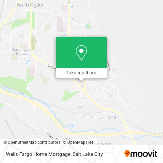 Mapa de Wells Fargo Home Mortgage