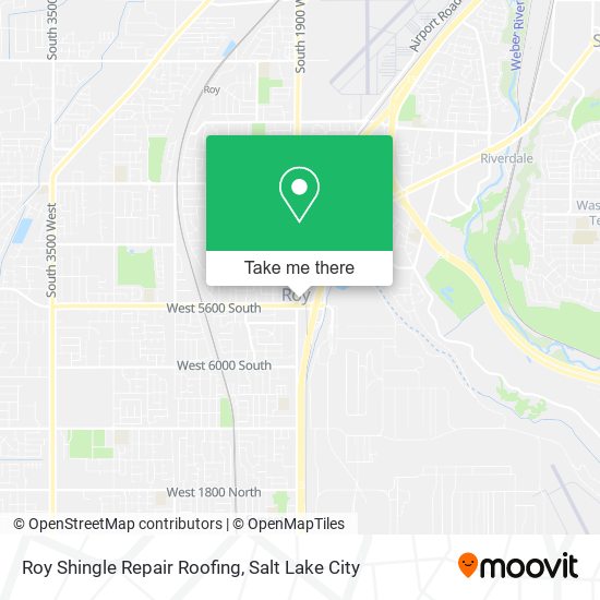 Mapa de Roy Shingle Repair Roofing