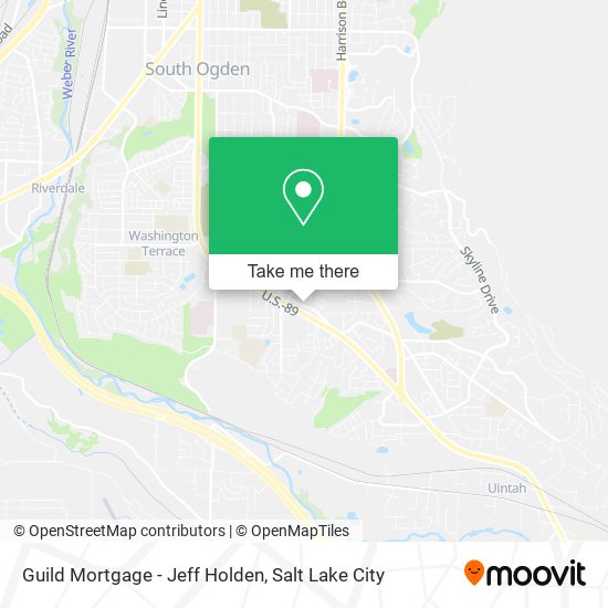 Guild Mortgage - Jeff Holden map